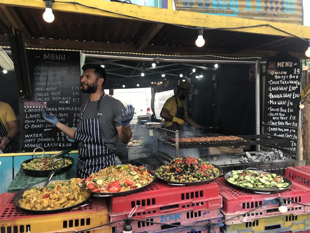 Glastonbury packing list food stall