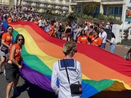 Brighton pride 2023 parade.