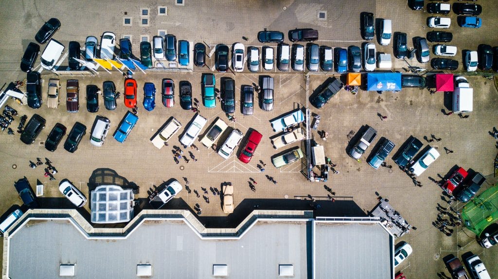 Parking at brighton beach.