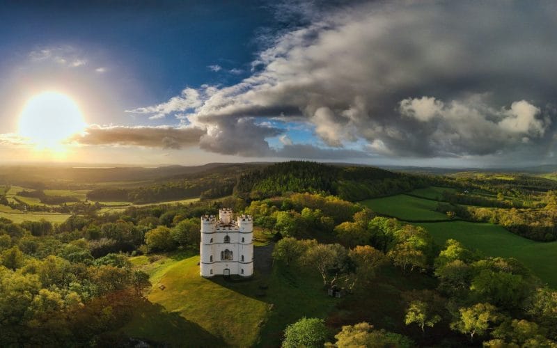 Castle in devon.