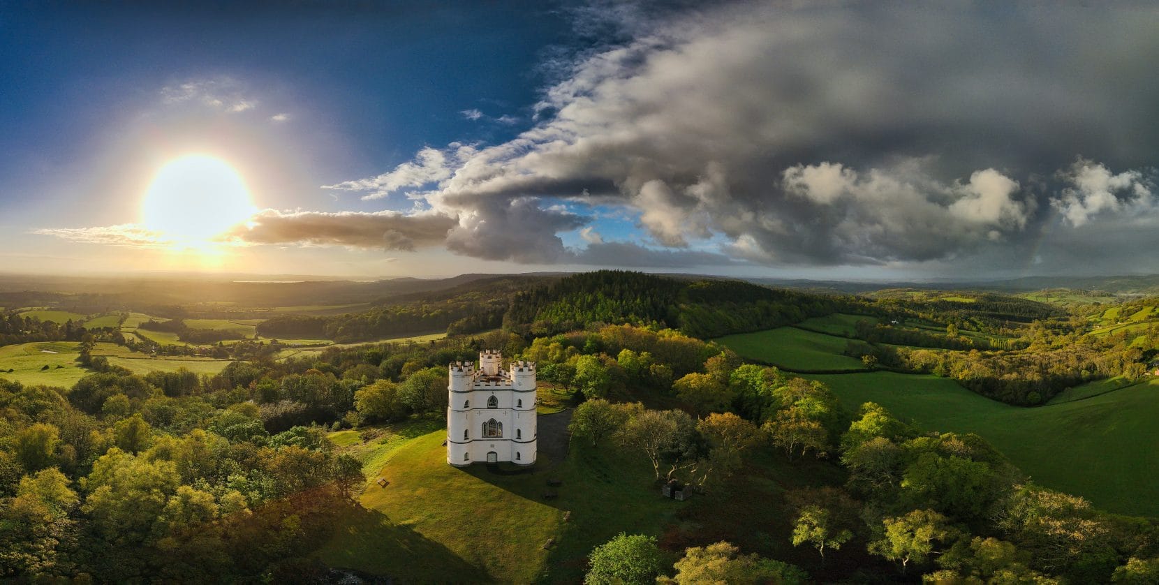 Castle in devon.