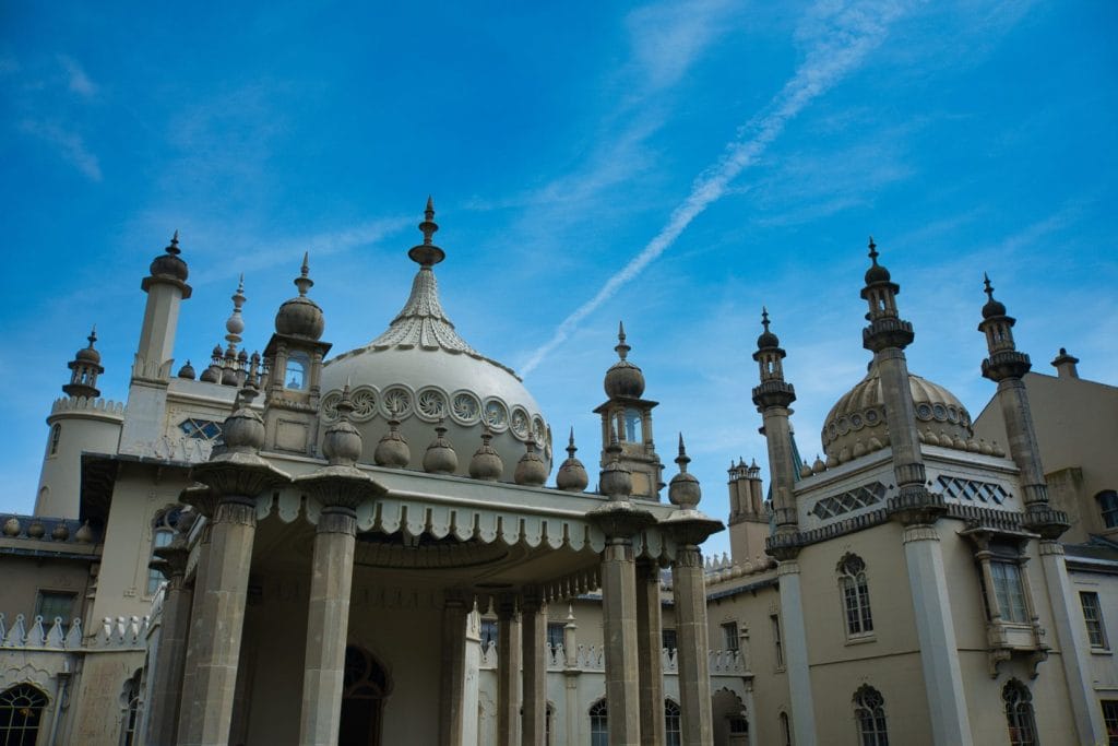 Brighton's royal pavillion.